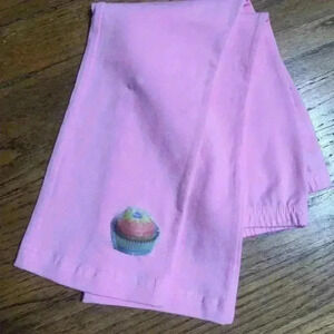 🌸2/$15🌸New! Pink leggings with flower on bottom